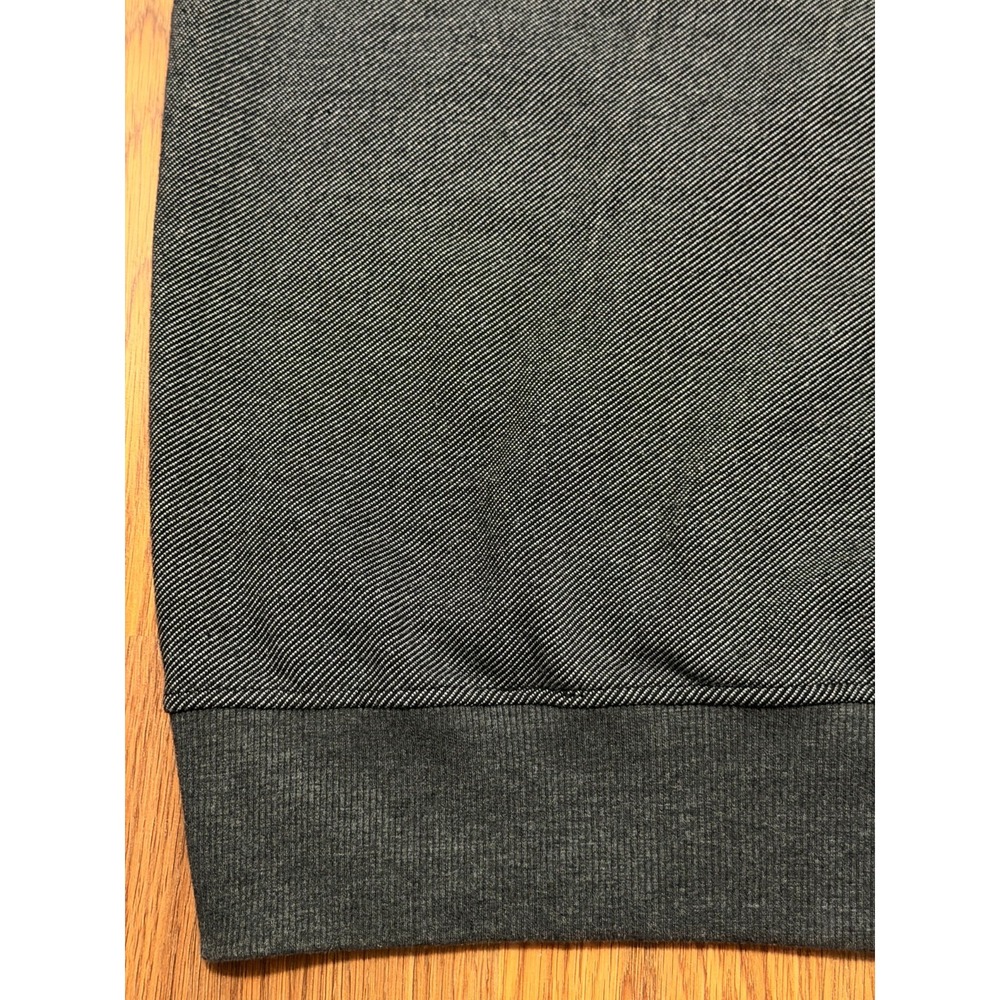 What Crewneck Sweatshirt Mens 3XL Thankful Embroidered Elbow Patch Heavyweight - Picture 8 of 13